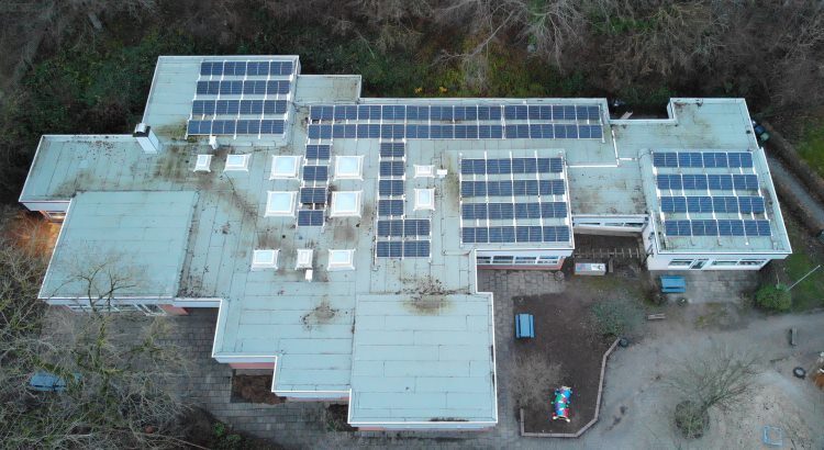 Klimaschutz: Solaranlage auf der Tageseinrichtung für Kinder Ende-Nord in Herdecke