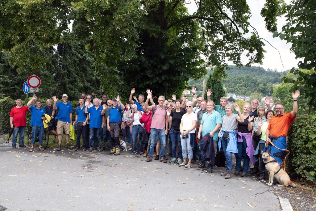 PV Freiflächenanlage in Letmathe - BEG-58 Aktiventreff - Gruppenfoto